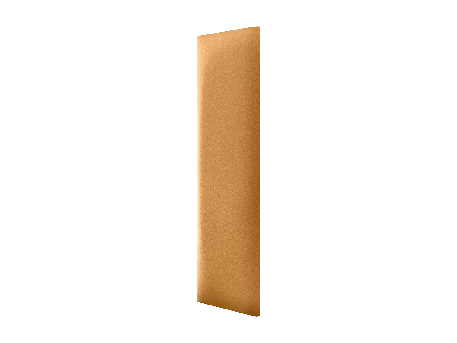 Lot de 8 panneaux rembourrés en similicuir écologique DHOME, pack autocollant pour protection acoustique murale absorbante (or, 60 x 20 cm, x8)