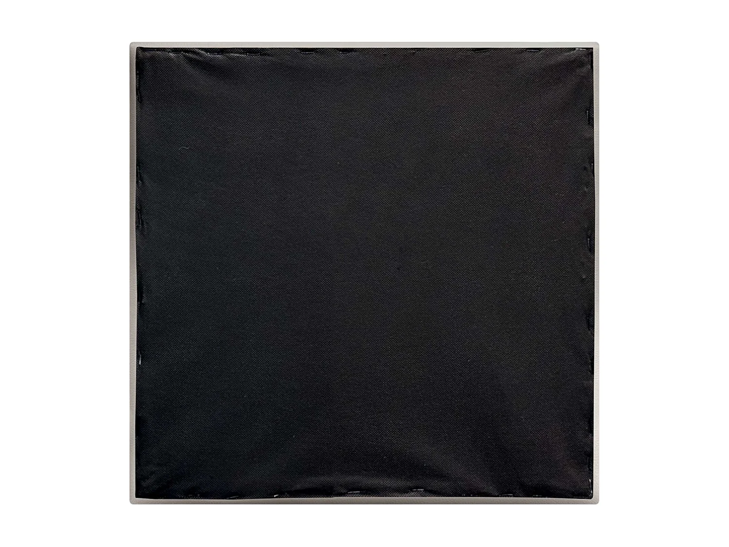 DHOME Panneaux Rembourrés en Similicuir Autocollants pour Mur Acoustiques Absorbants Protection contre les Chocs Têtes de Lit (blanc cassé, 60x60cm)