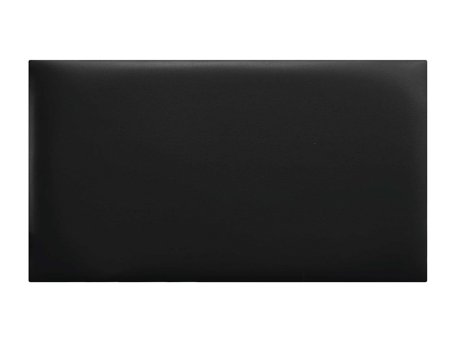 DHOME Panneaux Rembourrés en Similicuir Autocollants pour Mur Acoustiques Absorbants Protection contre les Chocs Têtes de Lit (noir, 60x50cm)