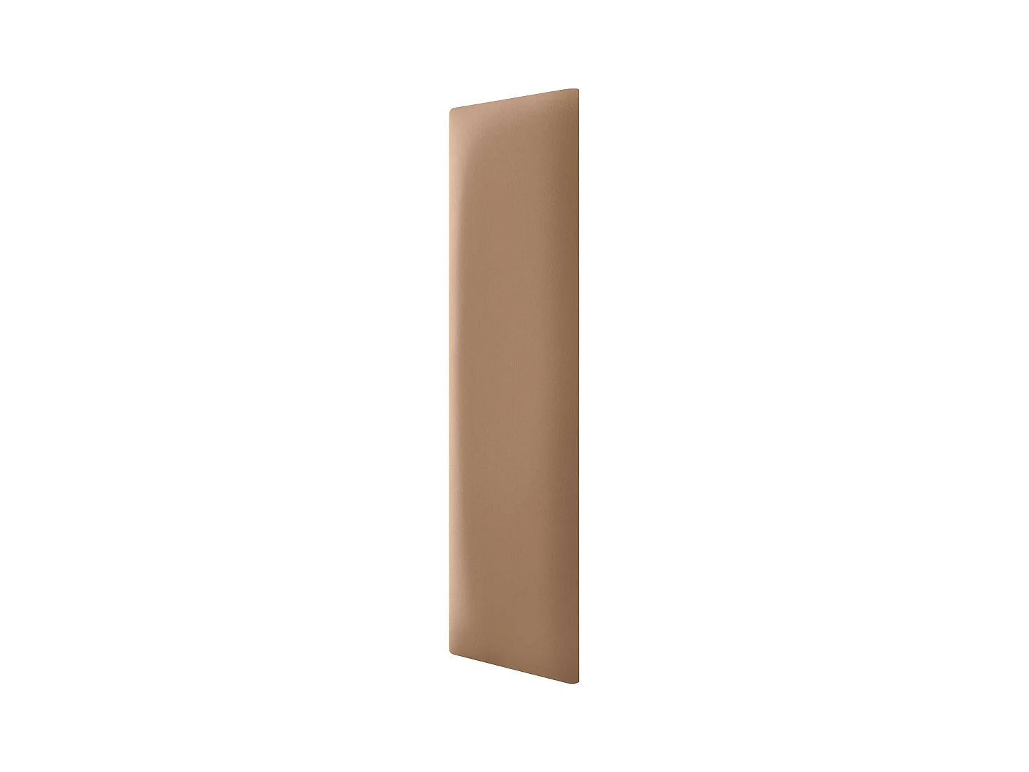 DHOME Pannelli Imbottiti in Similpelle Autoadesivi per Pareti Acustici Assorbenti Protezione dagli Impatti Testiere  (marrone chiaro, 60x20cm)