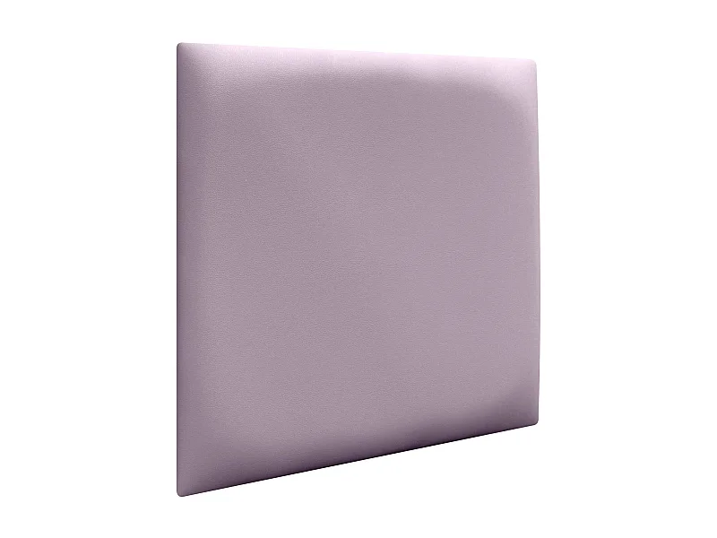 DHOME Panneaux Rembourrés en Similicuir Autocollants pour Mur Acoustiques Absorbants Protection contre les Chocs Têtes de Lit (lilas, 50x50cm)