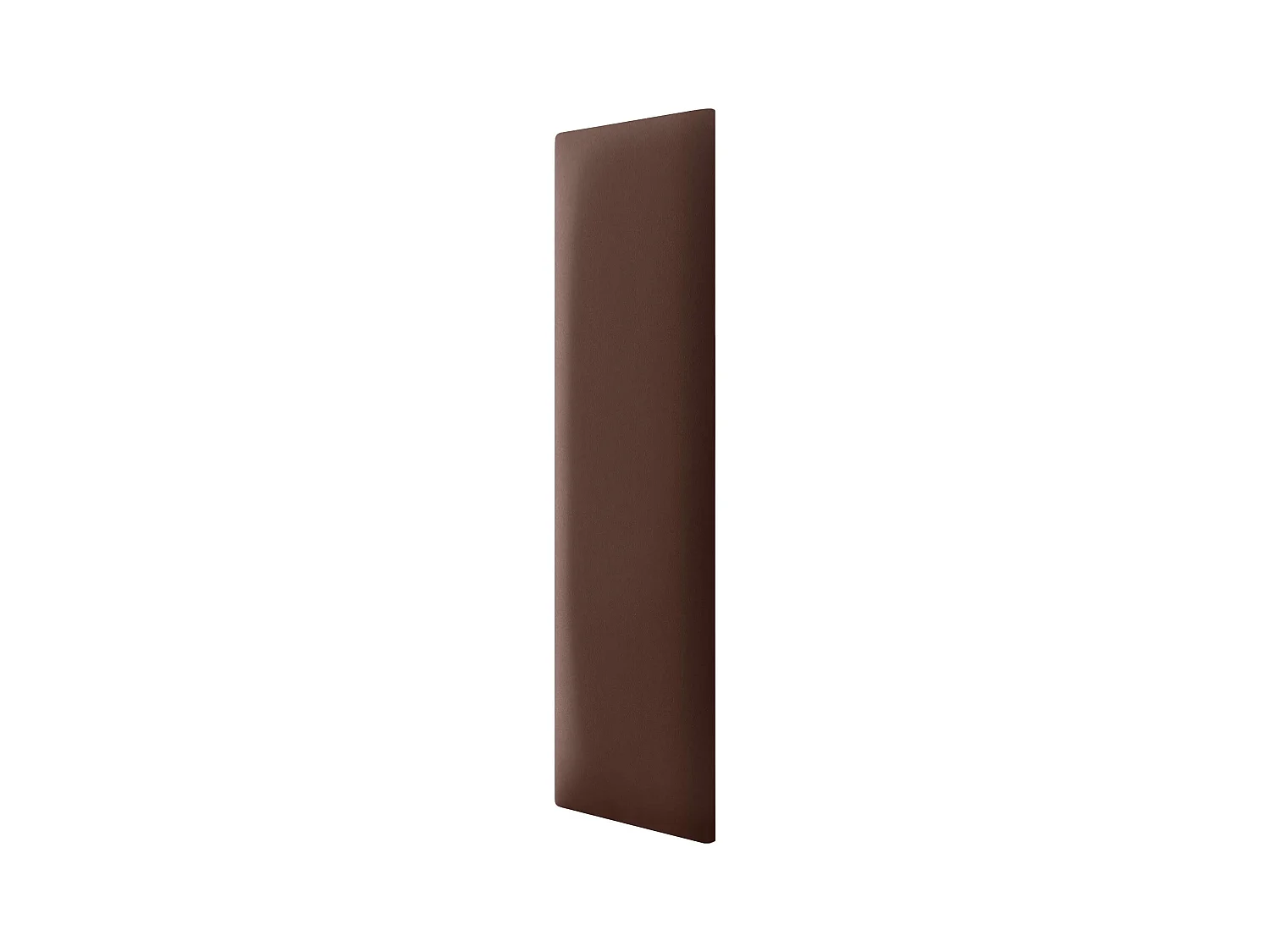 DHOME Selbstklebende Wandpaneele aus Kunstleder, schallabsorbierender Schutz, Stoßschutz, Kopfteile, Dekoration (Schokolade, 60 x 20 cm)