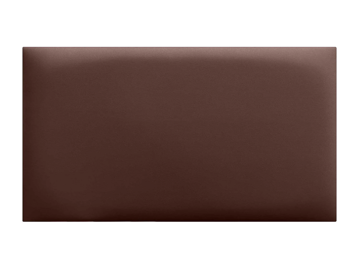 DHOME Panneaux Rembourrés en Similicuir Autocollants pour Mur Acoustiques Absorbants Protection contre les Chocs Têtes de Lit (chocolat, 60x40cm)