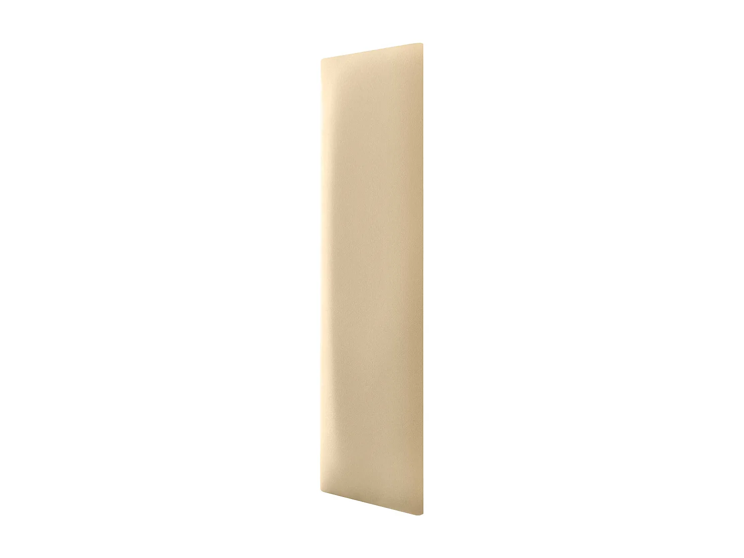 Lot de 8 panneaux rembourrés en similicuir écologique DHOME, pack autocollant pour protection acoustique murale absorbante (Vanille, 60 x 30 cm, x8)