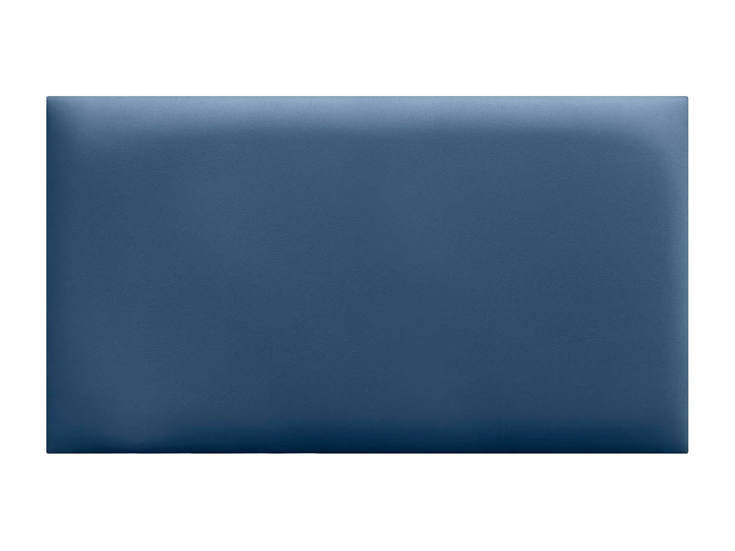 DHOME Panneaux Rembourrés en Similicuir Autocollants pour Mur Acoustiques Absorbants Protection contre les Chocs Têtes de Lit (bleu, 50x40cm)
