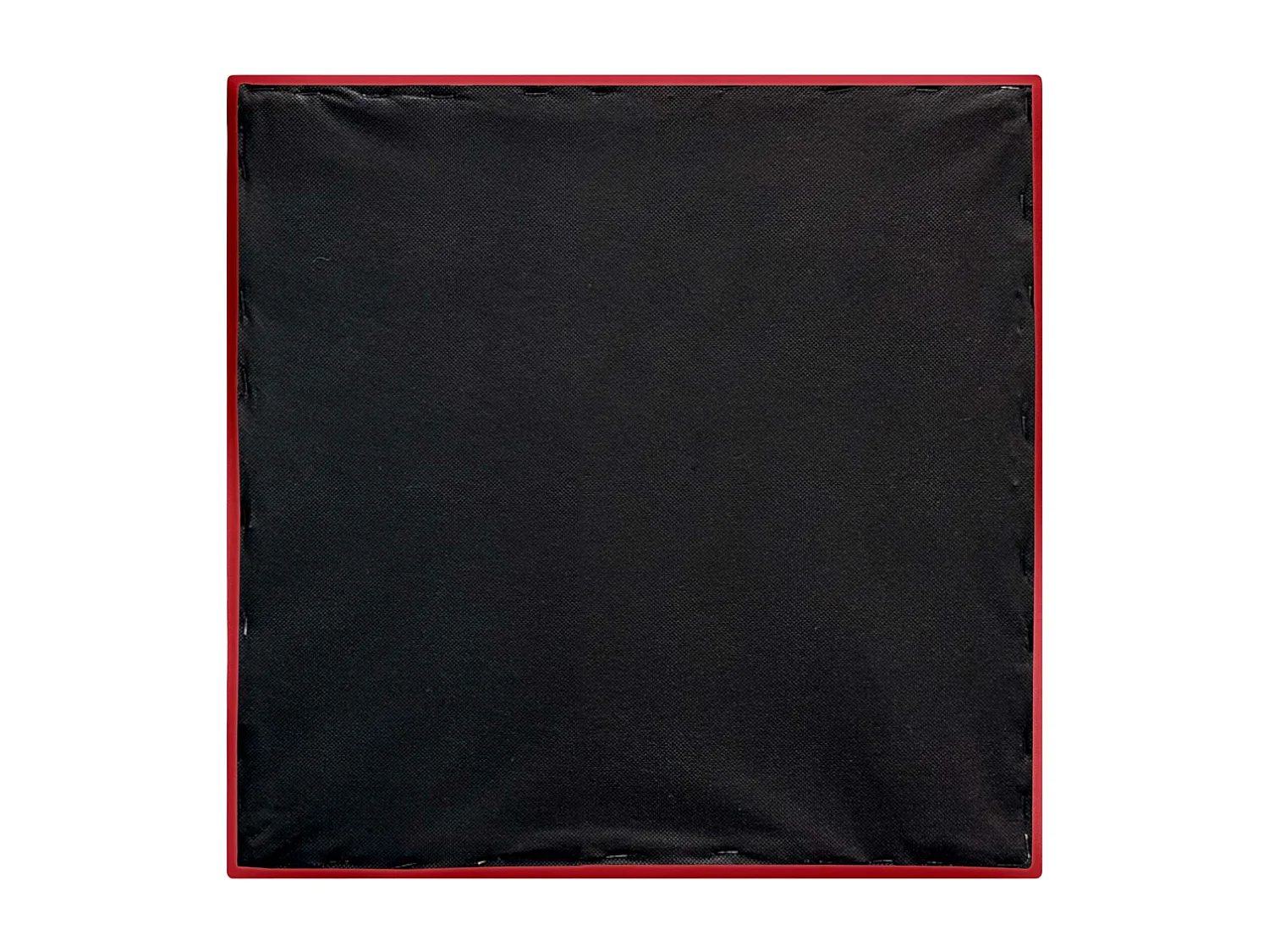 DHOME Set di 8 pannelli imbottiti in similpelle ecologica Confezione autoadesiva per protezione acustica assorbente da parete (Rosso, 50x50 cm, x8)