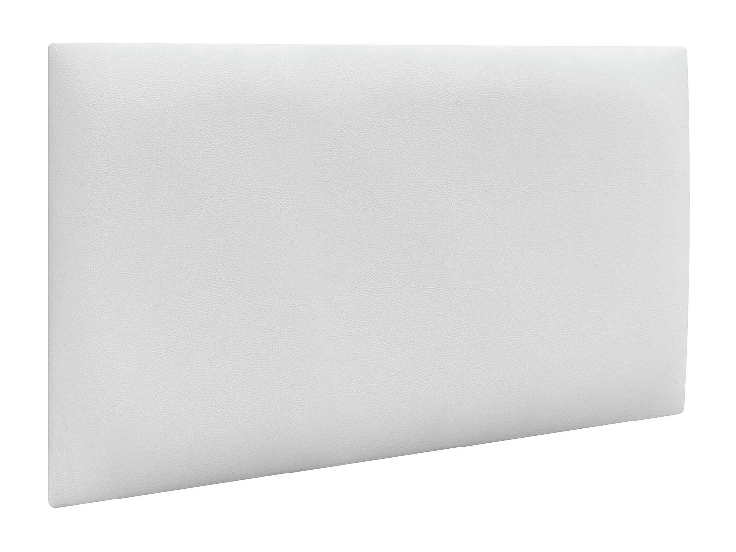 DHOME Pannelli Imbottiti in Similpelle Autoadesivi per Pareti Acustici Assorbenti Protezione dagli Impatti Testiere Decorazione (bianco, 50x30cm)