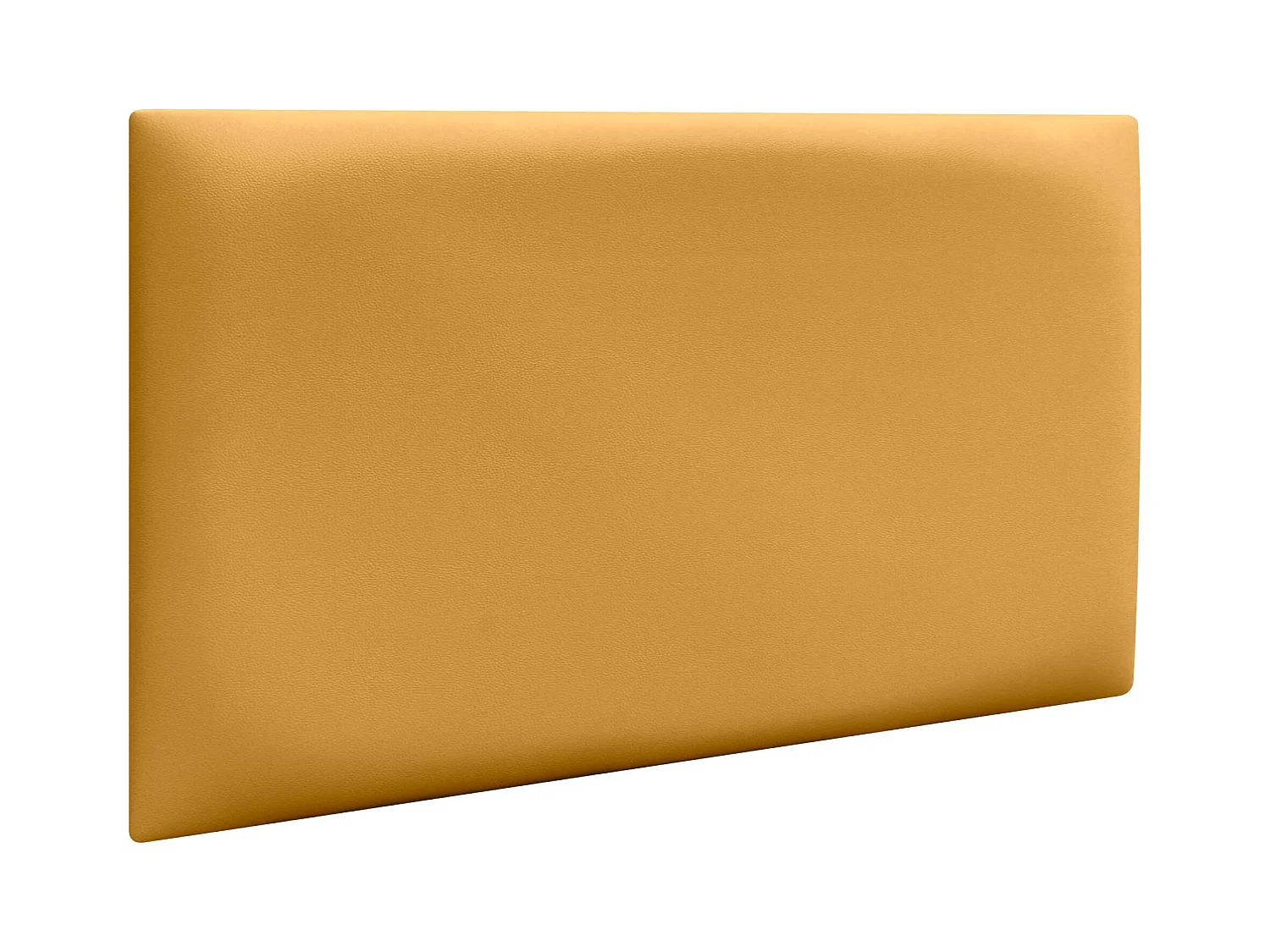 DHOME Panneaux Rembourrés en Similicuir Autocollants pour Mur Acoustiques Absorbants Protection contre les Chocs Têtes de Lit (moutarde, 50x30cm)