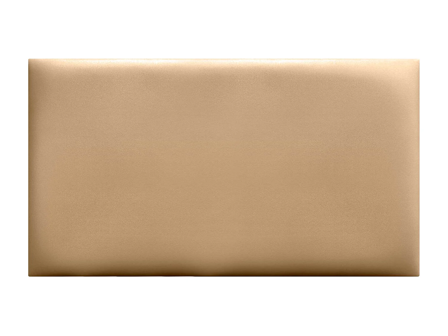 DHOME Panneaux Rembourrés en Similicuir Autocollants pour Mur Acoustiques Absorbants Protection contre les Chocs Têtes de Lit (Champagne, 60x40cm)