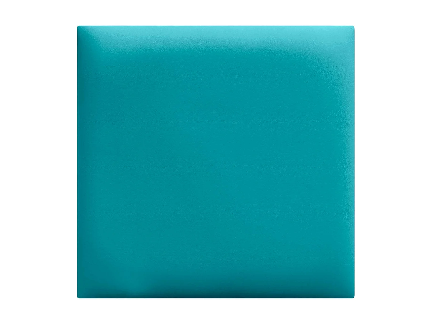 DHOME Panneaux Rembourrés en Similicuir Autocollants pour Mur Acoustiques Absorbants Protection contre les Chocs Têtes de Lit (turquoise, 60x60cm)