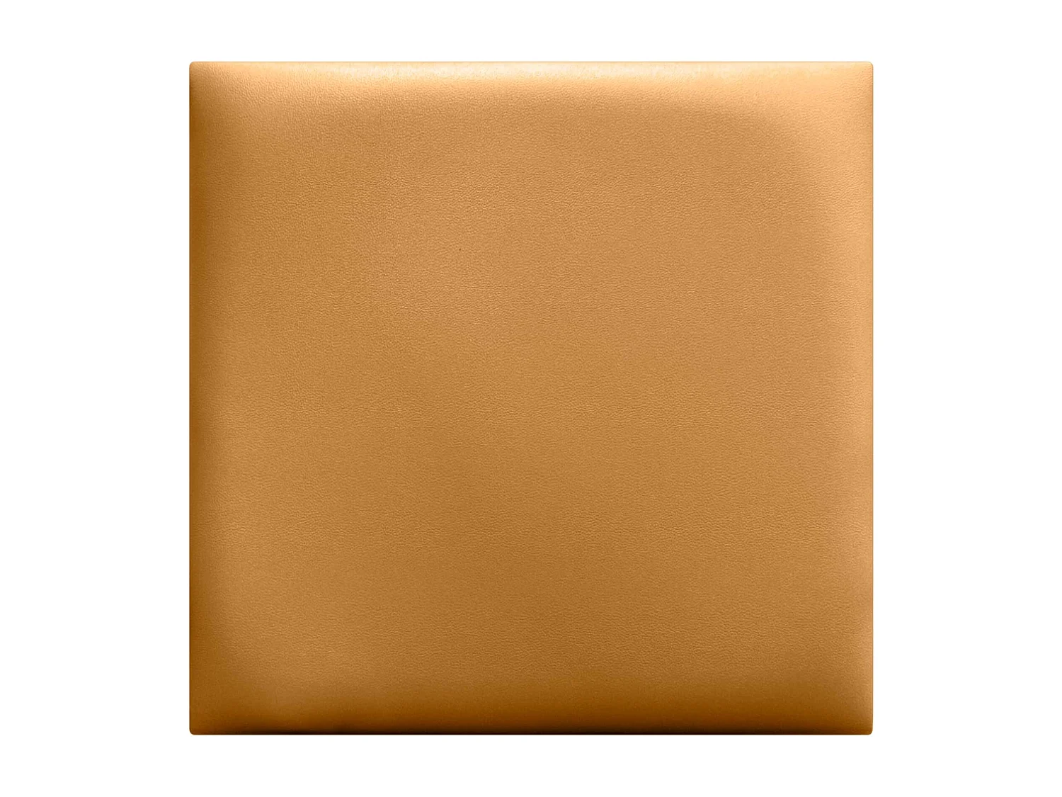 DHOME Selbstklebende Wandpaneele aus Kunstleder, schallabsorbierender Schutz, Stoßschutz, Kopfteile, Dekoration (Gold, 60 x 60 cm)