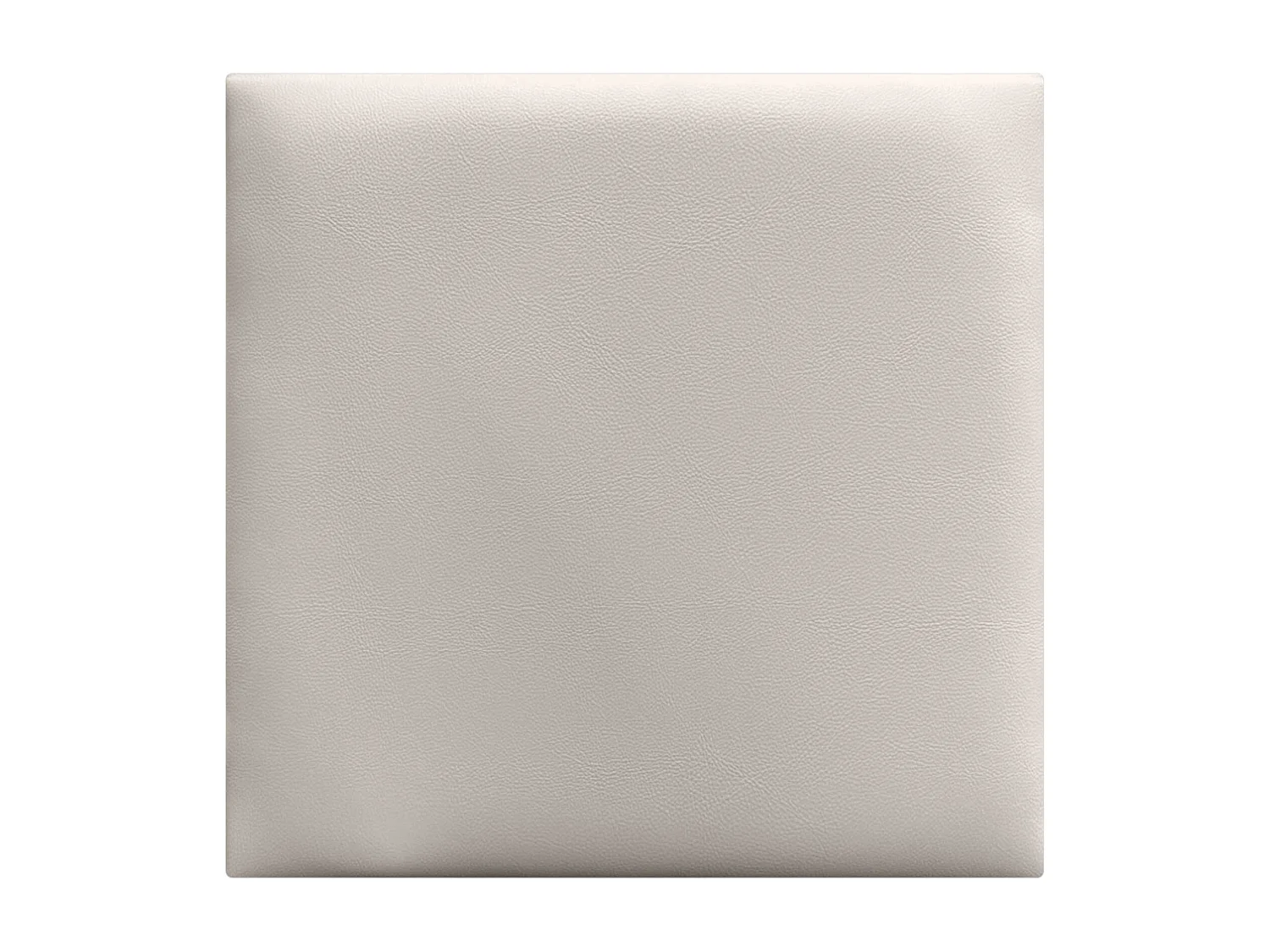 DHOME Panneaux Rembourrés en Similicuir Autocollants pour Mur Acoustiques Absorbants Protection contre les Chocs Têtes de Lit (blanc cassé, 50x50cm)