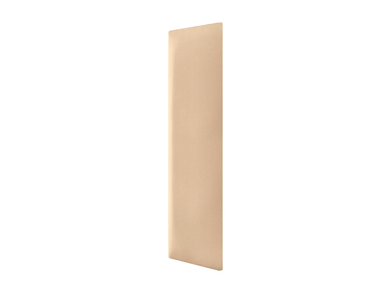 DHOME Selbstklebende Wandpaneele aus Kunstleder, schallabsorbierender Schutz, Stoßschutz, Kopfteile, Dekoration (Beige, 60 x 20 cm)