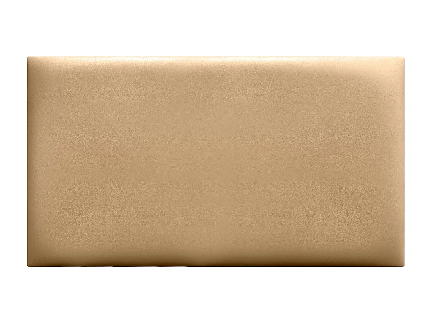 DHOME Panneaux Rembourrés en Similicuir Autocollants pour Mur Acoustiques Absorbants Protection contre les Chocs Têtes de Lit (Champagne, 60x50cm)