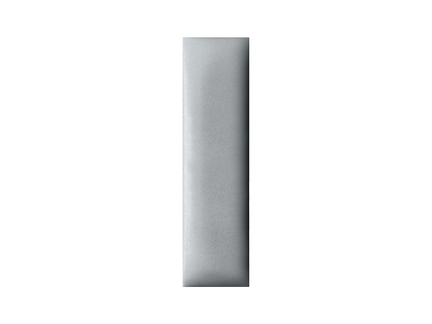 DHOME Pannelli Imbottiti in Similpelle Autoadesivi per Pareti Acustici Assorbenti Protezione dagli Impatti Testiere Decorazione (argento, 60x30cm)