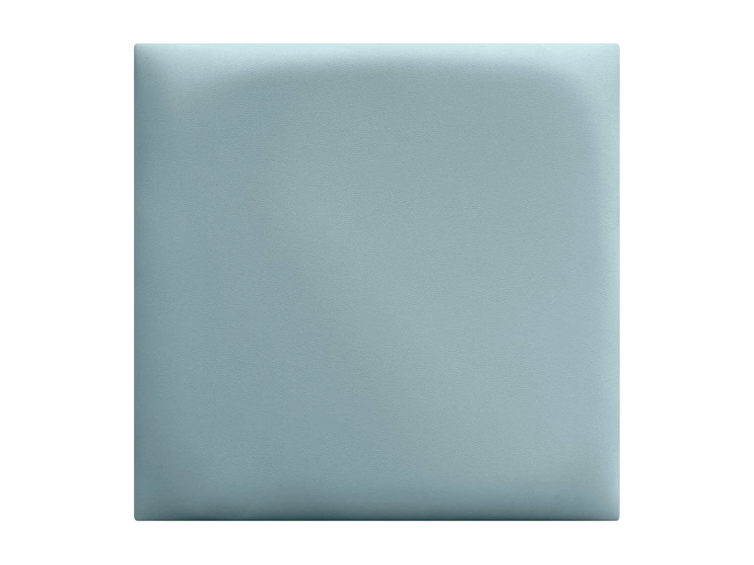 DHOME Panneaux Rembourrés en Similicuir Autocollants pour Mur Acoustiques Absorbants Protection contre les Chocs Têtes de Lit (bleu clair, 60x60cm)