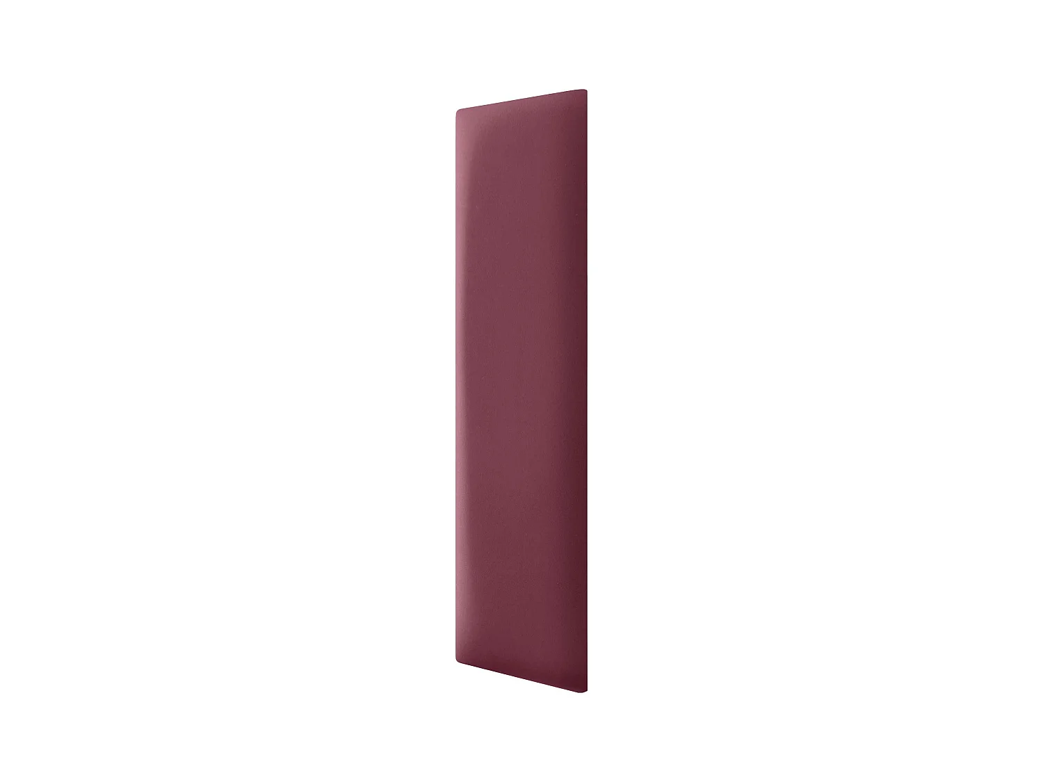 DHOME Panneaux Rembourrés en Similicuir Autocollants pour Mur Acoustiques Absorbants Protection contre les Chocs Têtes de Lit (rouge vin, 60x20cm)
