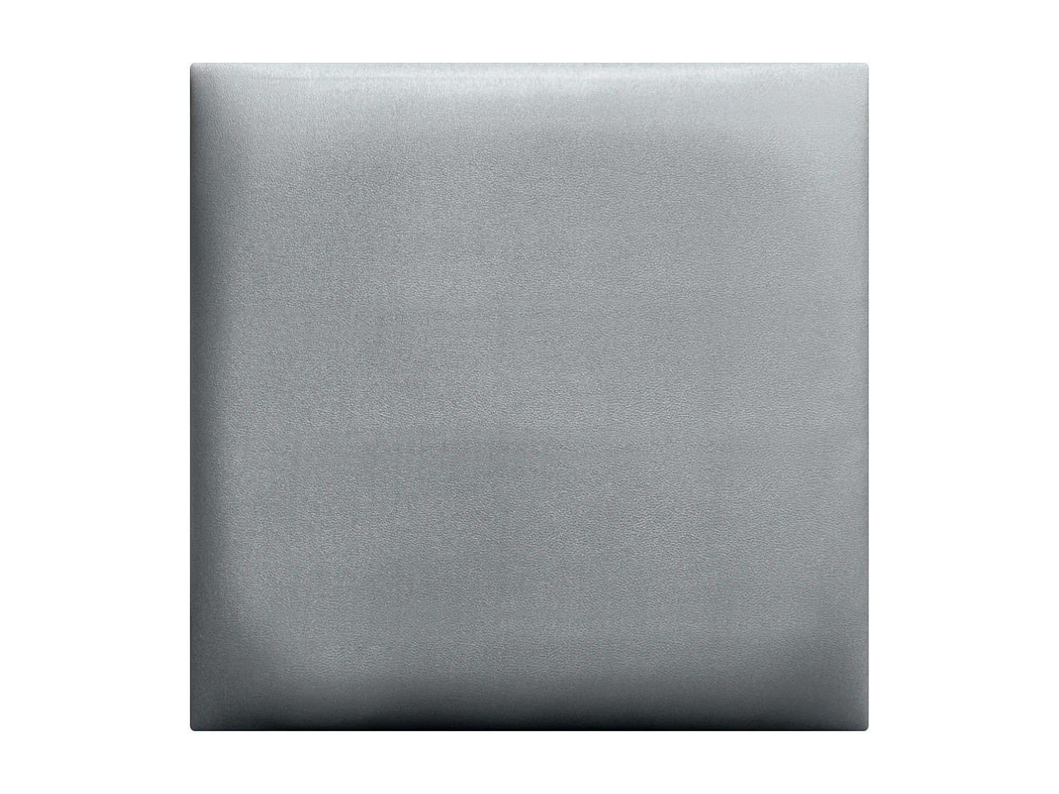DHOME Panneaux Rembourrés en Similicuir Autocollants pour Mur Acoustiques Absorbants Protection contre les Chocs Têtes de Lit (argent, 60x60cm)