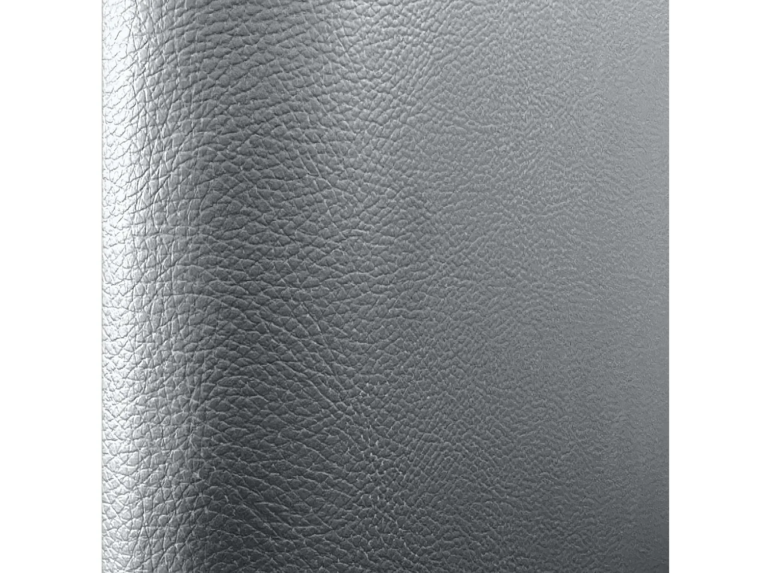 DHOME Zelfklevende Kunstleren Wandpanelen Akoestisch Absorberend Bescherming Hoofdborden Decoratie (Zilver, 60x60cm)