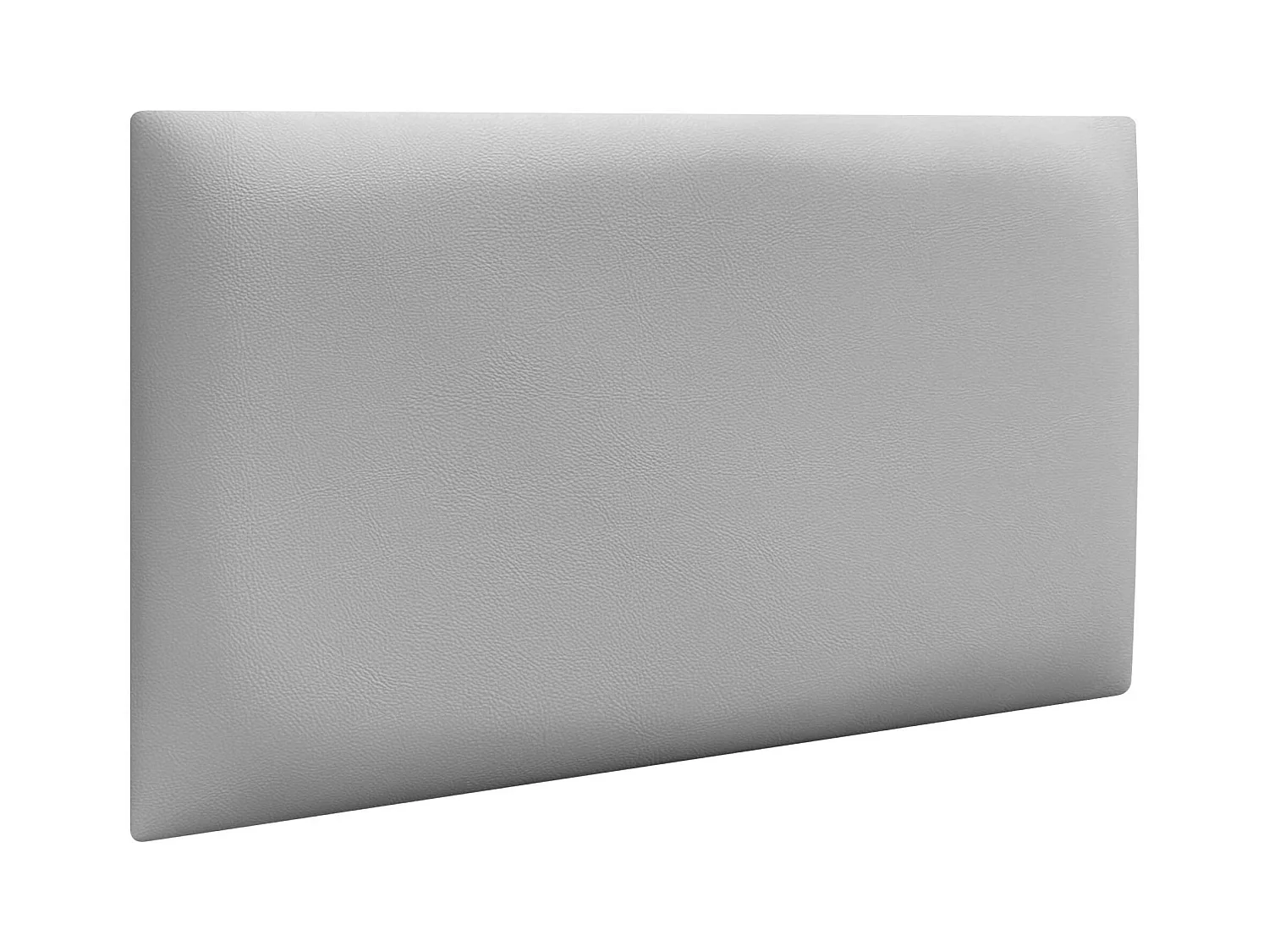 DHOME Selbstklebende Wandpaneele aus Kunstleder, schallabsorbierender Schutz, Stoßschutz, Kopfteile, Dekoration (HellGrau, 50 x 30 cm)