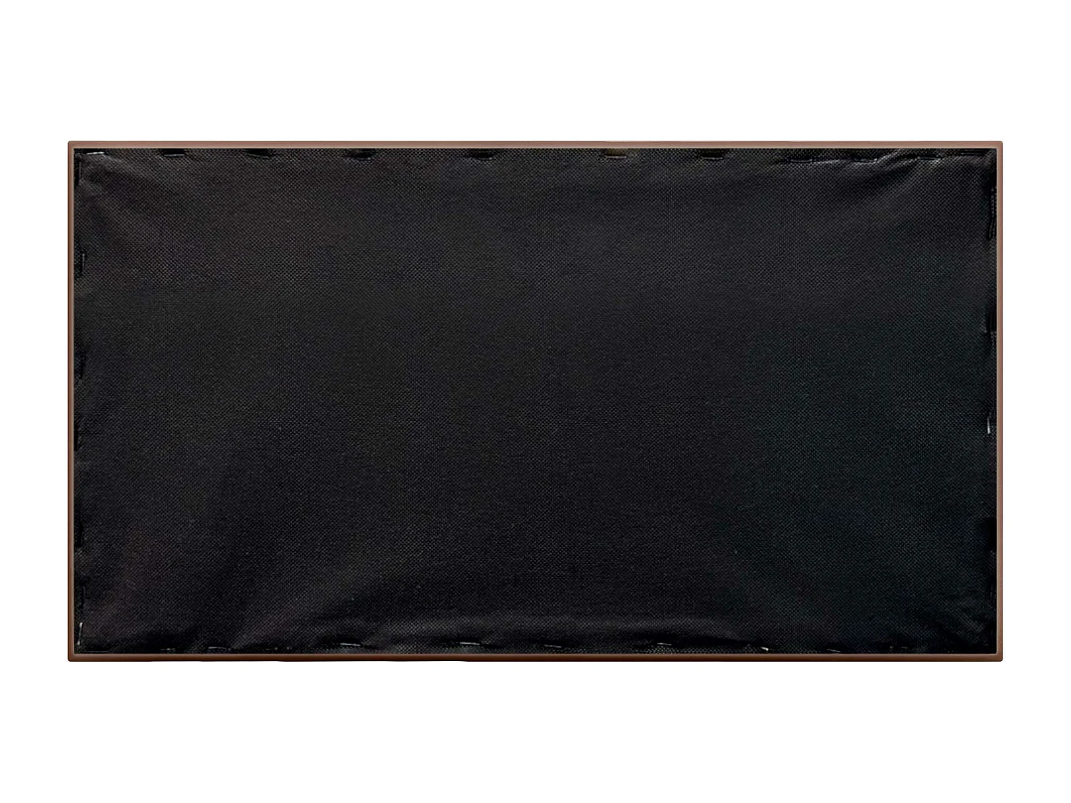 Lot de 1 panneau rembourré en similicuir écologique DHOME autocollant pour protection acoustique murale absorbante (Argile, 50 x 30 cm, x1)