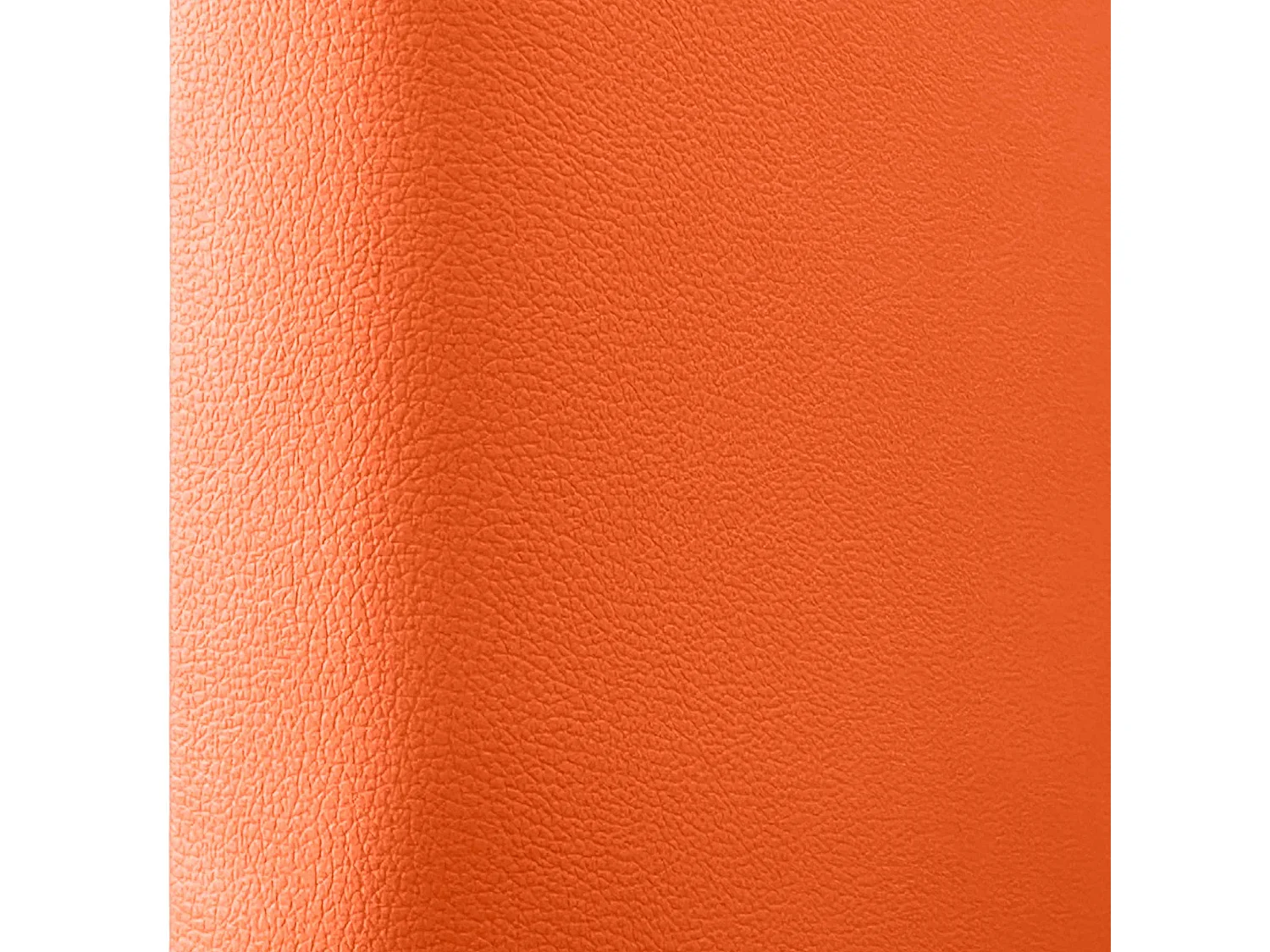Lot de 1 panneau rembourré en similicuir écologique DHOME autocollant pour protection acoustique murale absorbante (Orange, 60 x 40 cm, x1)