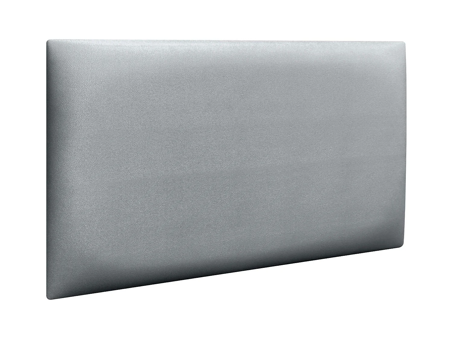 DHOME Selbstklebende Wandpaneele aus Kunstleder, schallabsorbierender Schutz, Stoßschutz, Kopfteile, Dekoration (Silber, 50 x 40 cm)