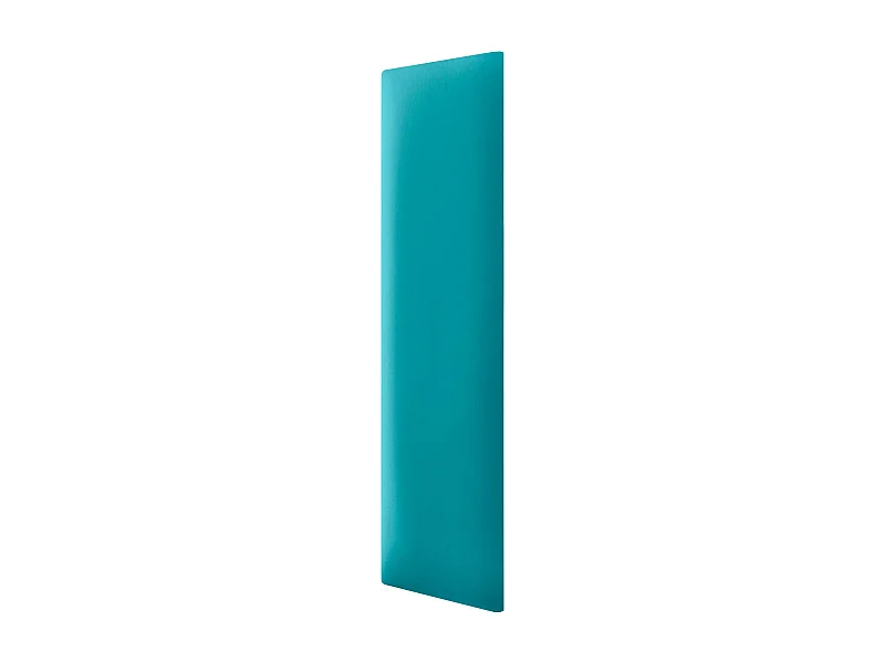 DHOME Panneaux Rembourrés en Similicuir Autocollants pour Mur Acoustiques Absorbants Protection contre les Chocs Têtes de Lit (turquoise, 60x20cm)
