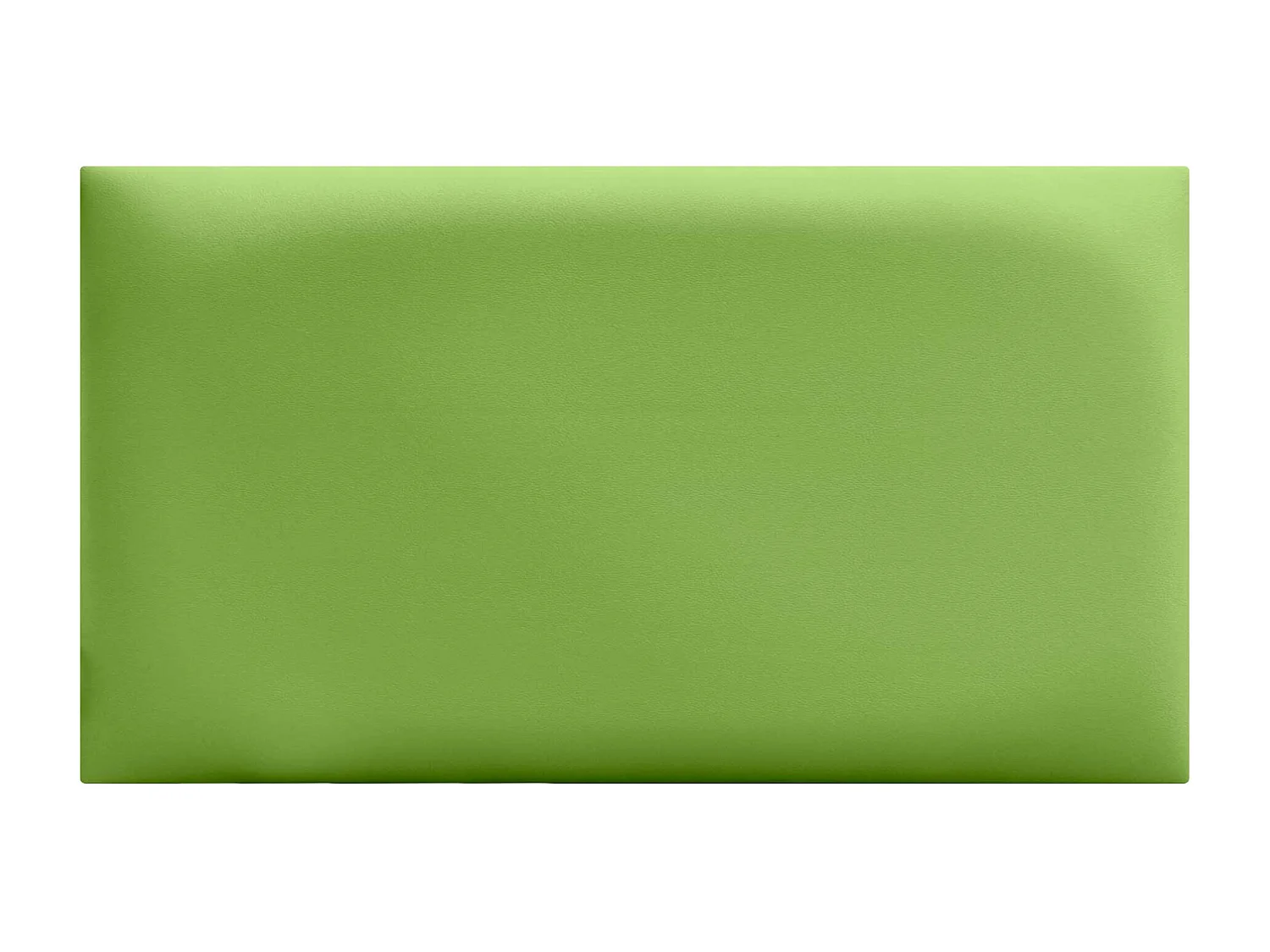 DHOME Set di 1 Pannelli Imbottiti in Similpelle Ecologica Confezione Autoadesiva per Protezione Acustica Assorbente da Parete (verde, 50x40cm, x1)