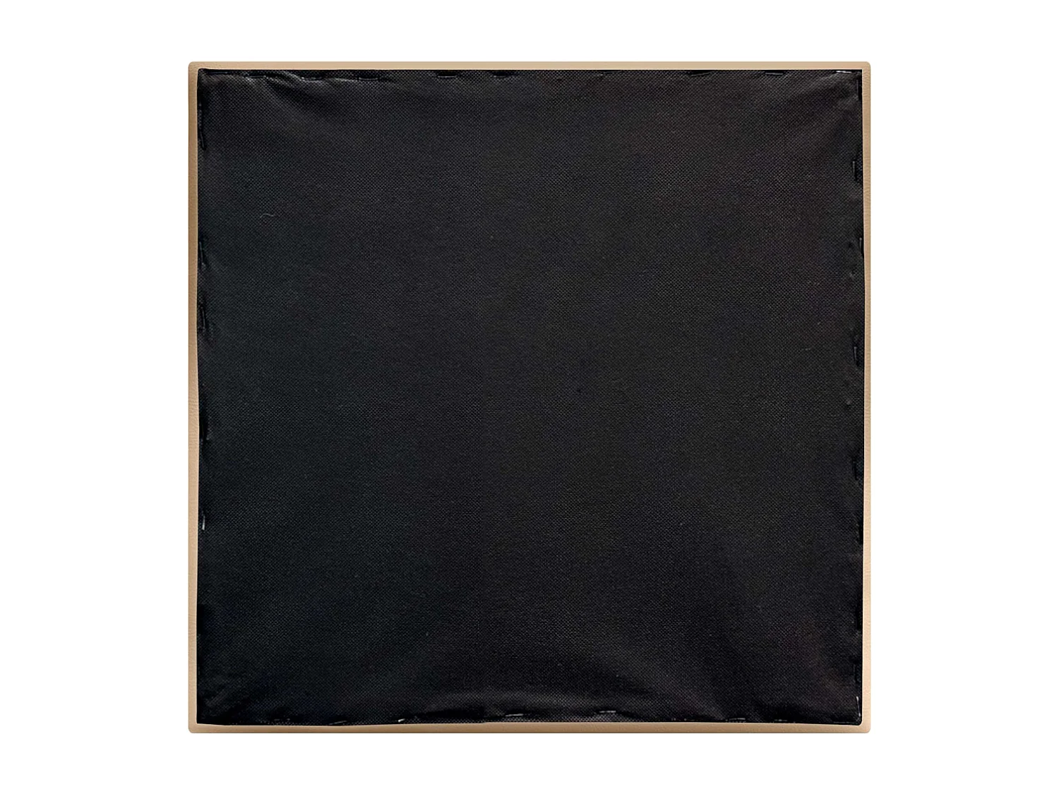 DHOME Selbstklebende Wandpaneele aus Kunstleder, schallabsorbierender Schutz, Stoßschutz, Kopfteile, Dekoration (Beige, 50 x 50 cm)