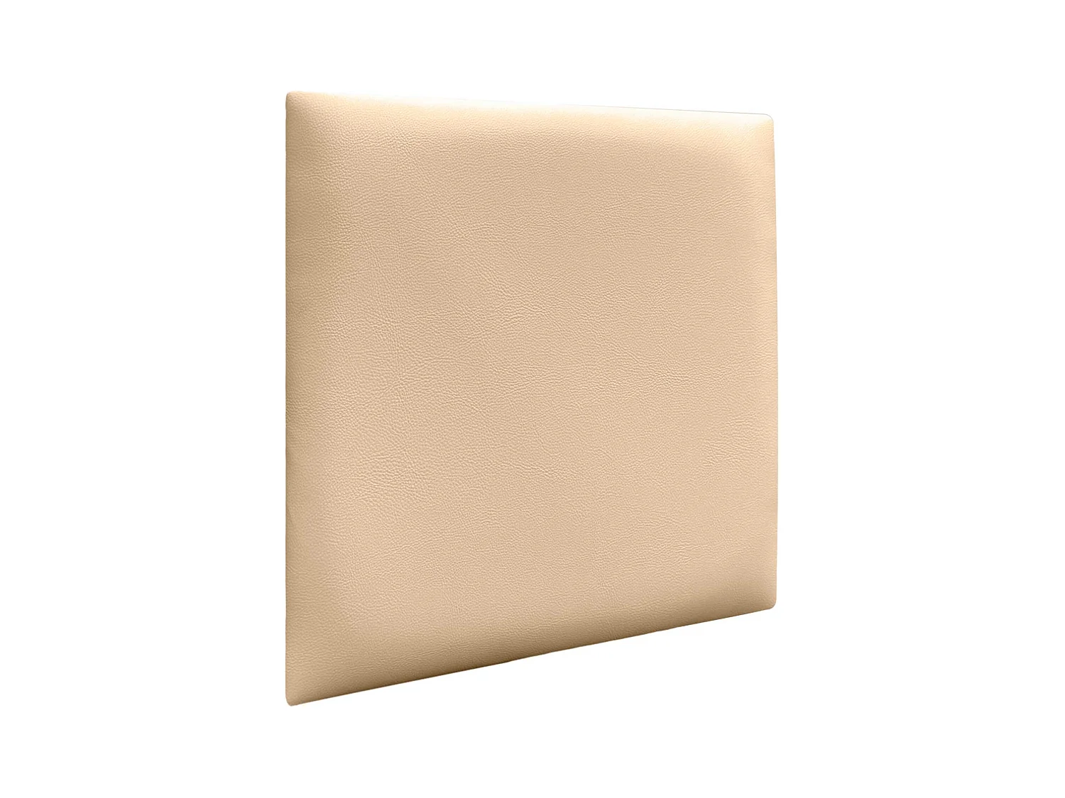 DHOME Pannelli Imbottiti in Similpelle Autoadesivi per Pareti Acustici Assorbenti Protezione dagli Impatti Testiere Decorazione (Beige, 50x50cm)
