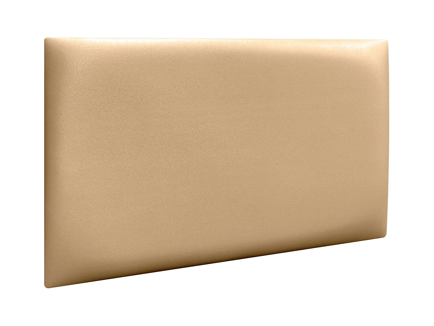 DHOME Pannelli Imbottiti in Similpelle Autoadesivi per Pareti Acustici Assorbenti Protezione dagli Impatti Testiere Decorazione (Champagne, 50x40cm)
