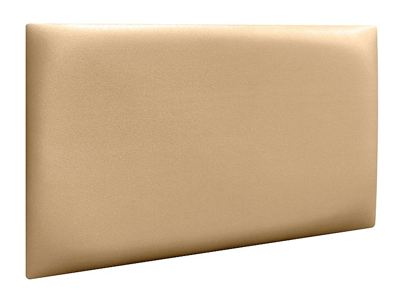 DHOME Pannelli Imbottiti in Similpelle Autoadesivi per Pareti Acustici Assorbenti Protezione dagli Impatti Testiere Decorazione (Champagne, 50x40cm)