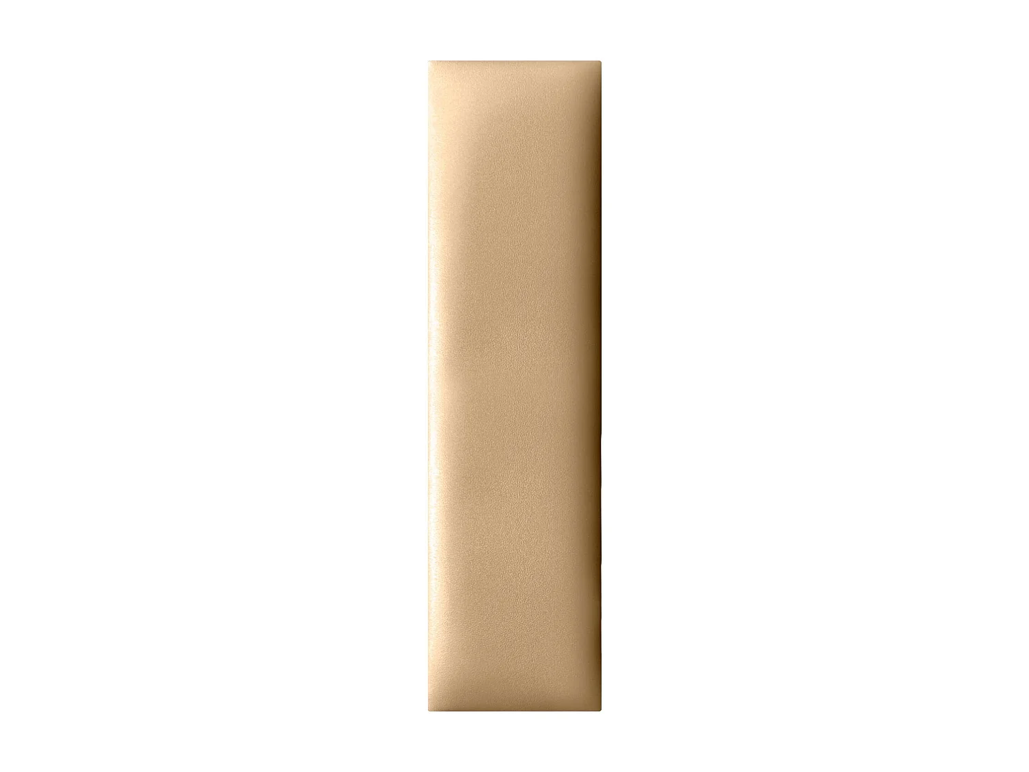 DHOME Panneaux Rembourrés en Similicuir Autocollants pour Mur Acoustiques Absorbants Protection contre les Chocs Têtes de Lit (Champagne, 60x20cm)