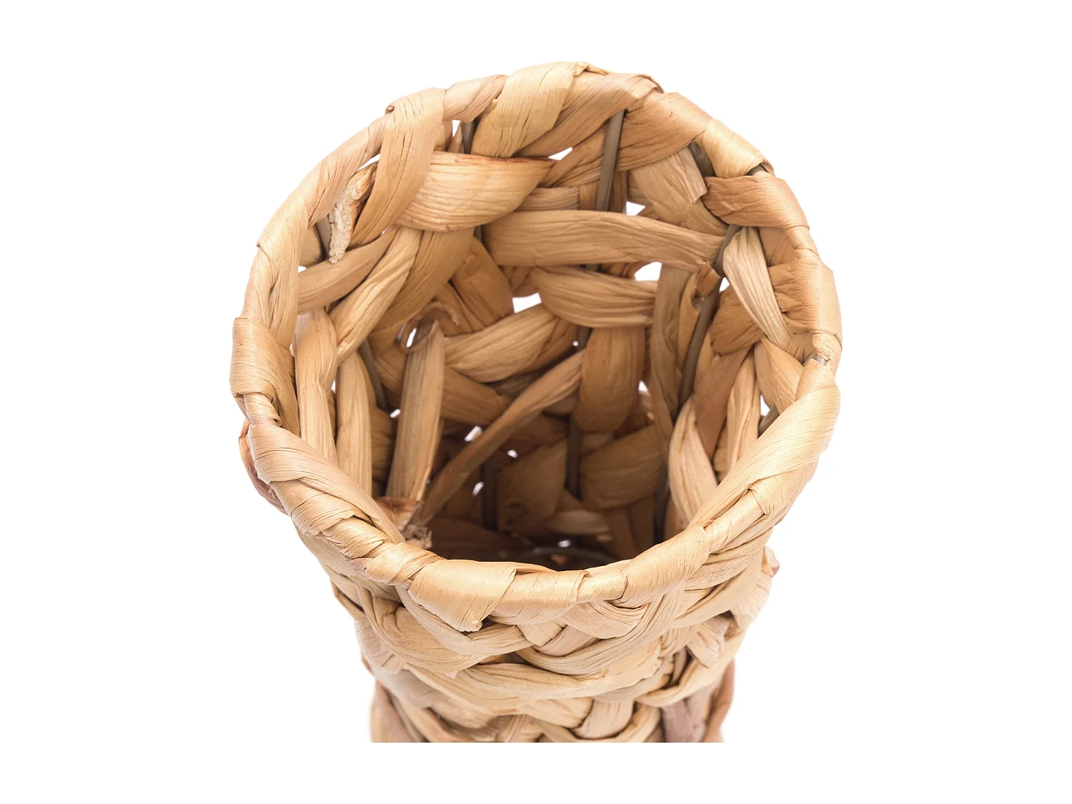 VASE  Malida 40 cm, Wasserhyazinthe naturfarben