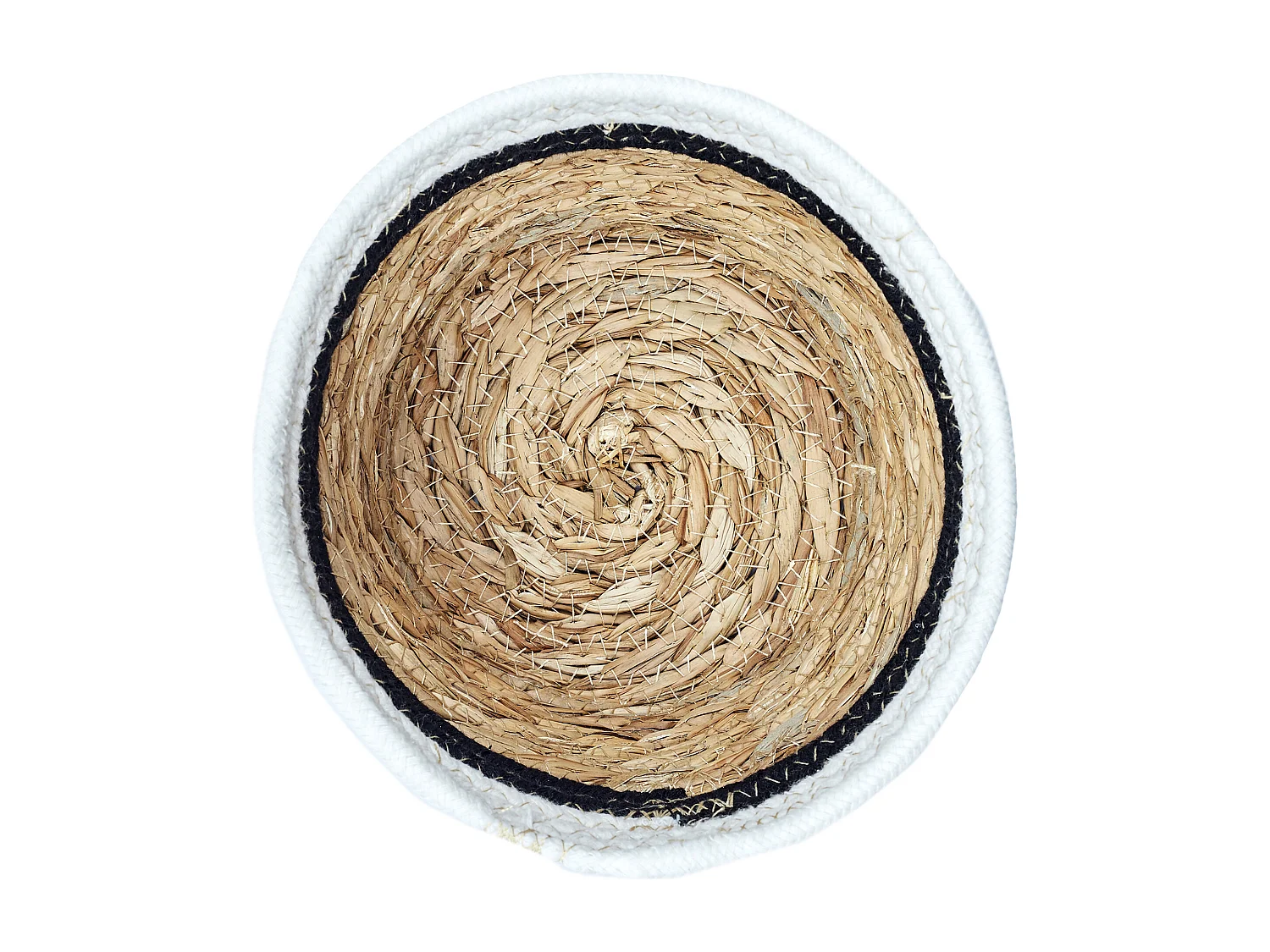 Lot de 3 Paniers de Rangement "Mirage" 26cm Naturel