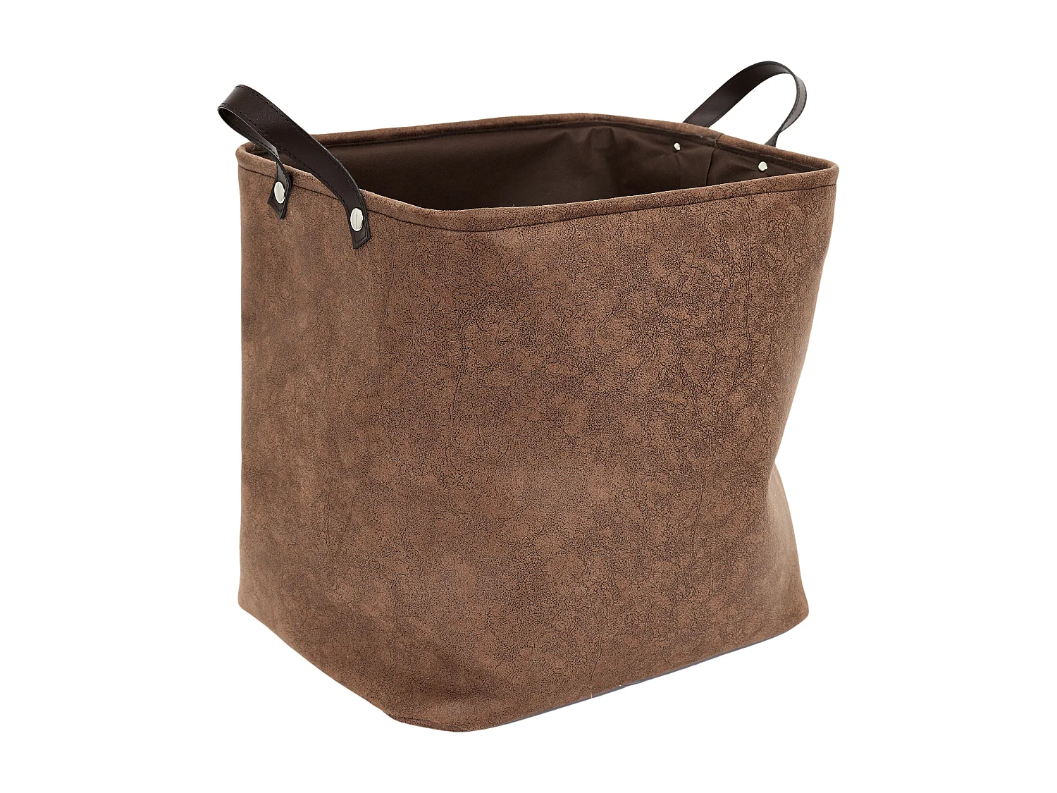 Lot de 3 Paniers de Rangement "Avida" 36cm Marron