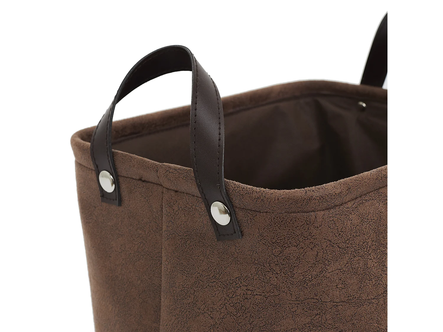 Lot de 3 Paniers de Rangement "Avida" 36cm Marron