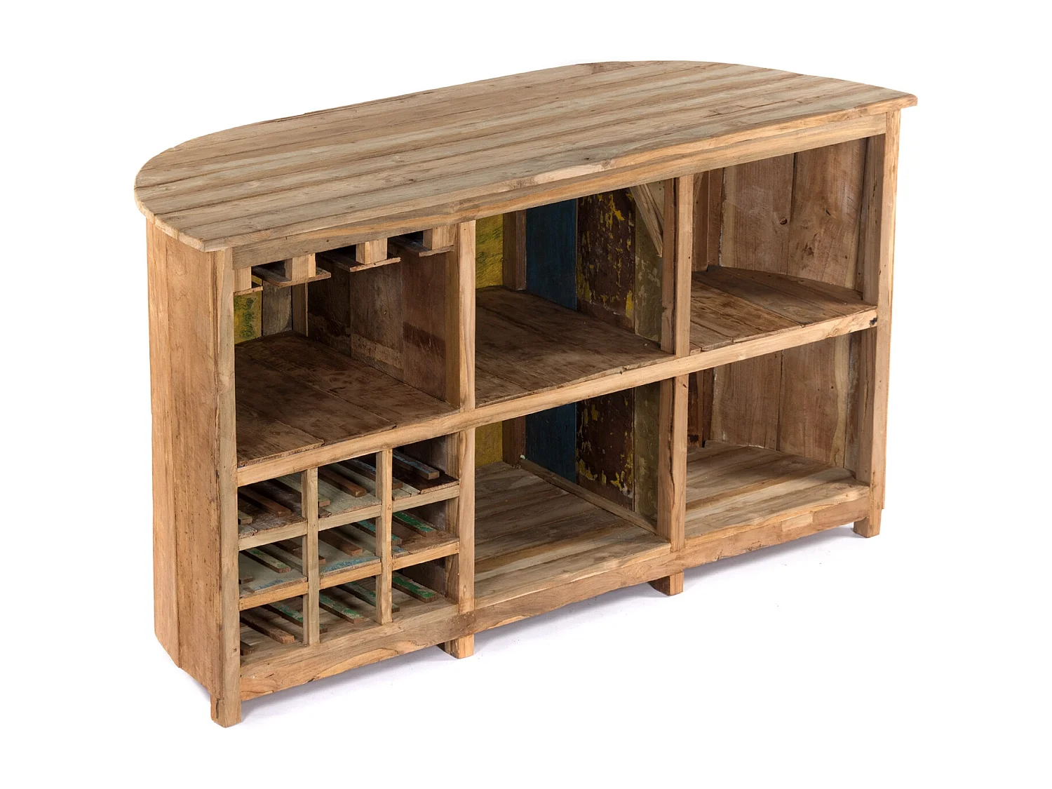 BARSCHRANK Circulo Massivholz naturfarben