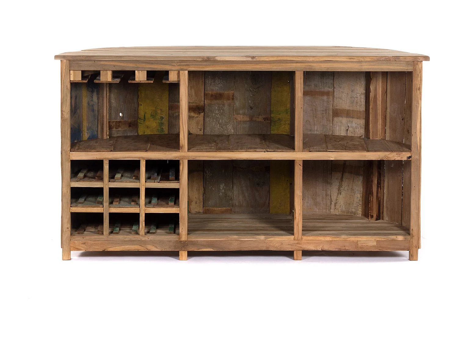 BARSCHRANK Circulo Massivholz naturfarben