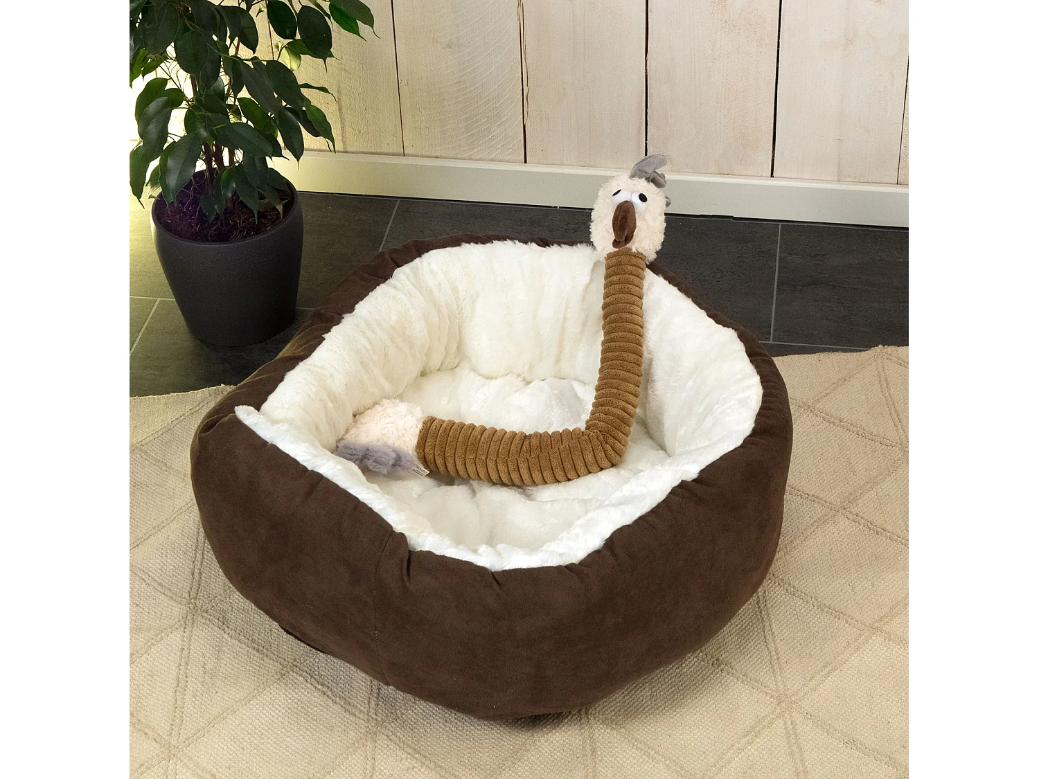 LIT POUR CHIEN Charly 56 cm, tissu