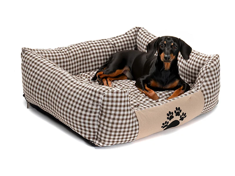 HUNDEBETT Rocky  67cm, Stoff, kariert