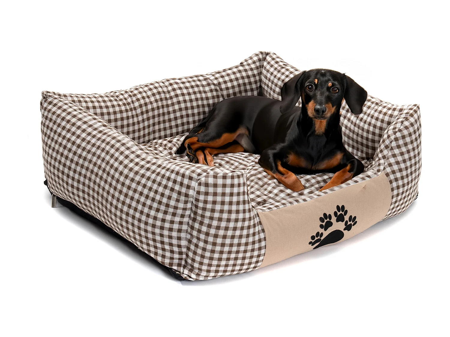 HUNDEBETT Rocky  67cm, Stoff, kariert