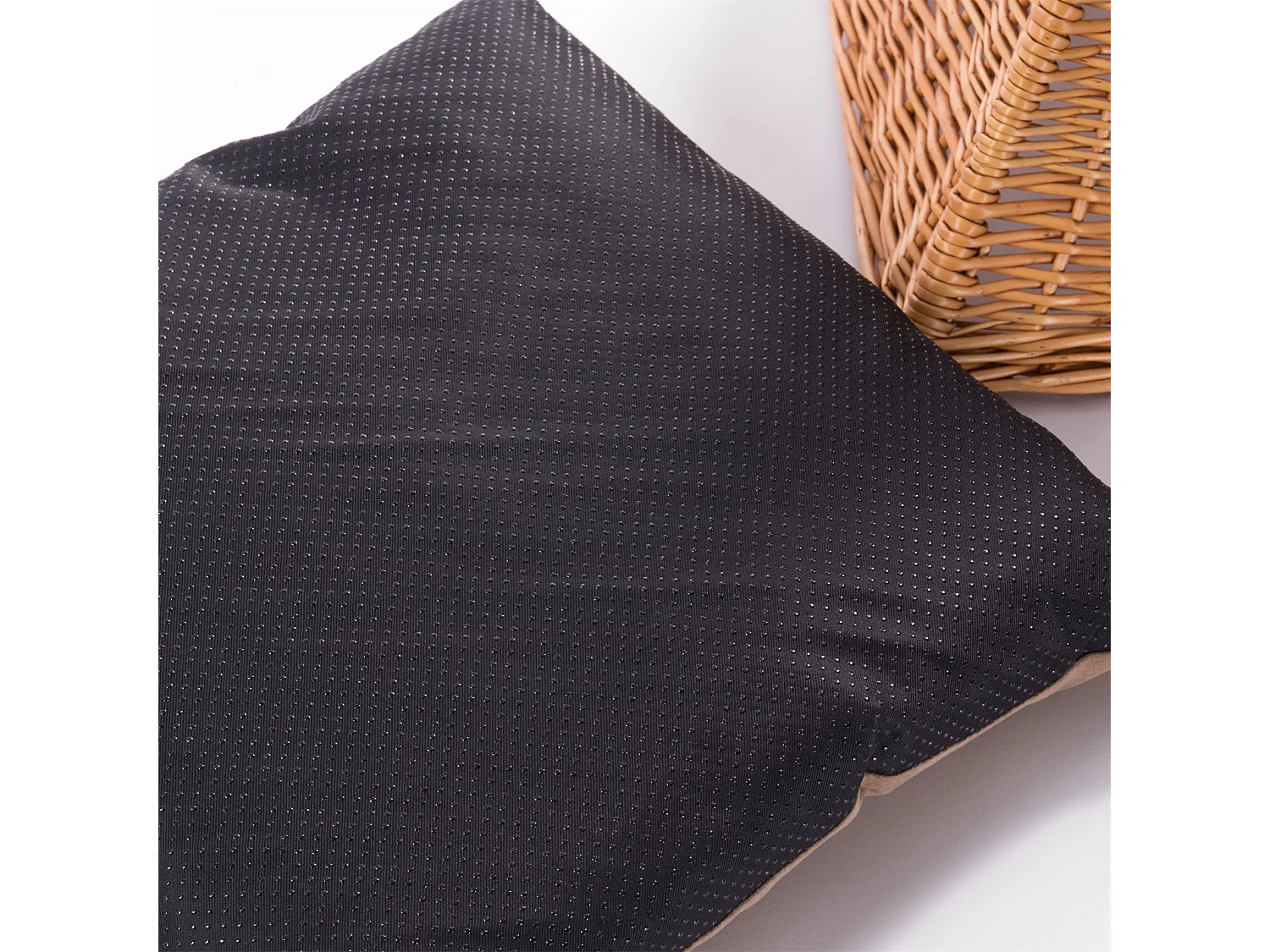 CAVERNE À CHATS MIA Auberge, forme de tente, avec coussin lavable brun clair