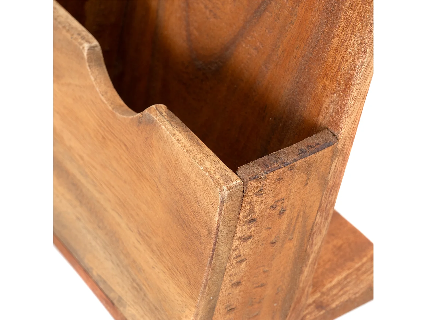 ORGANISATEUR Mika Bois massif en acajou, adapté jusqu'à la taille DIN A5 couleurs naturelles