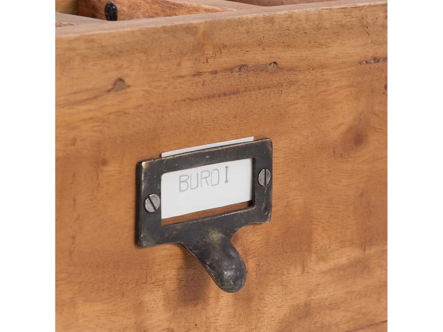 STIFTEHALTER-BOX Vintage 19 Mahagoni 08 honigfarben gewachst