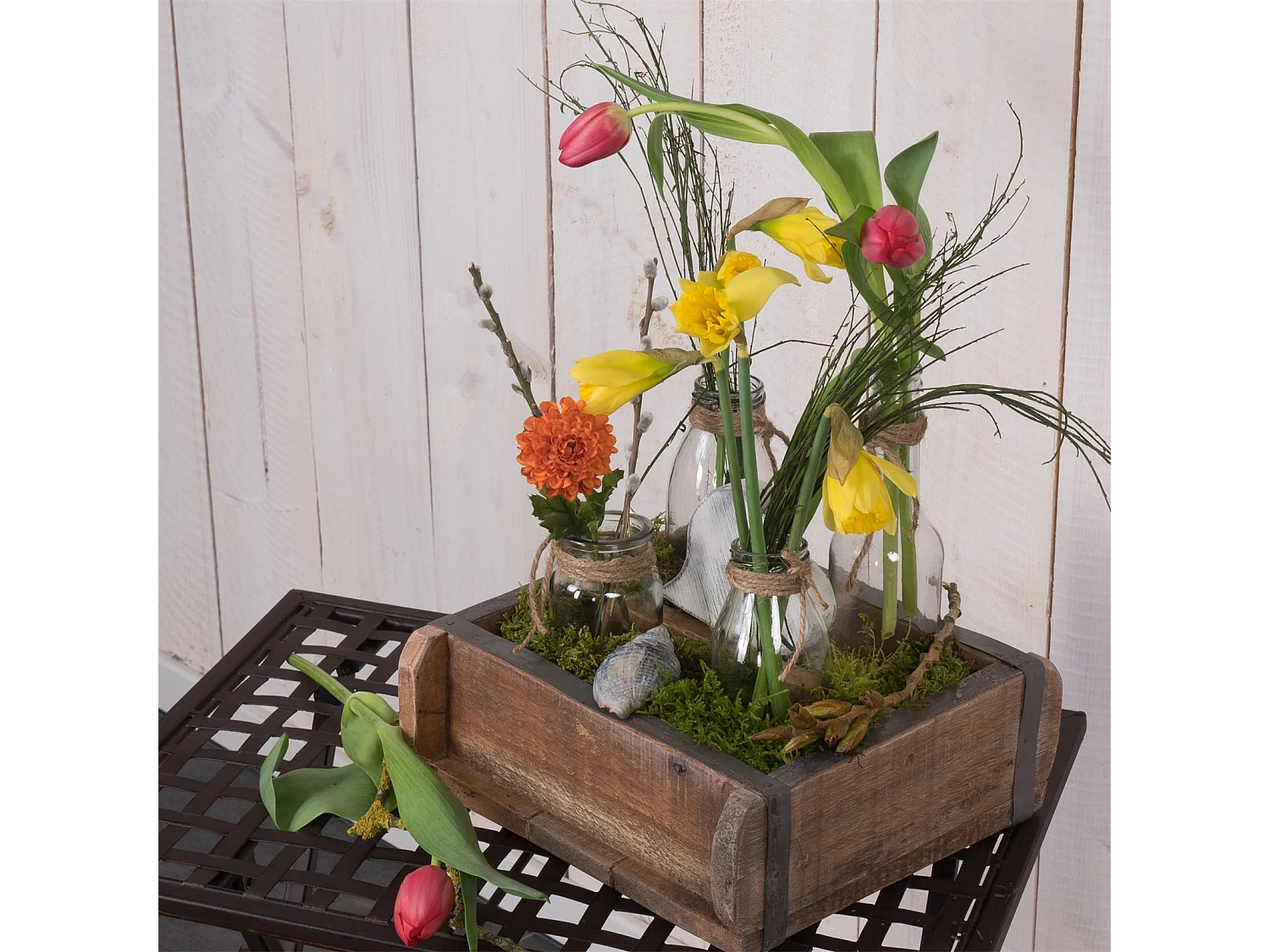 CAISSE EN BOIS Brique Bois massif, forme de brique