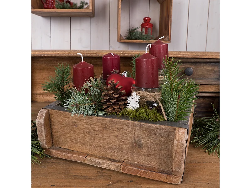 HOLZKISTE Brick Massivholz, Ziegelform