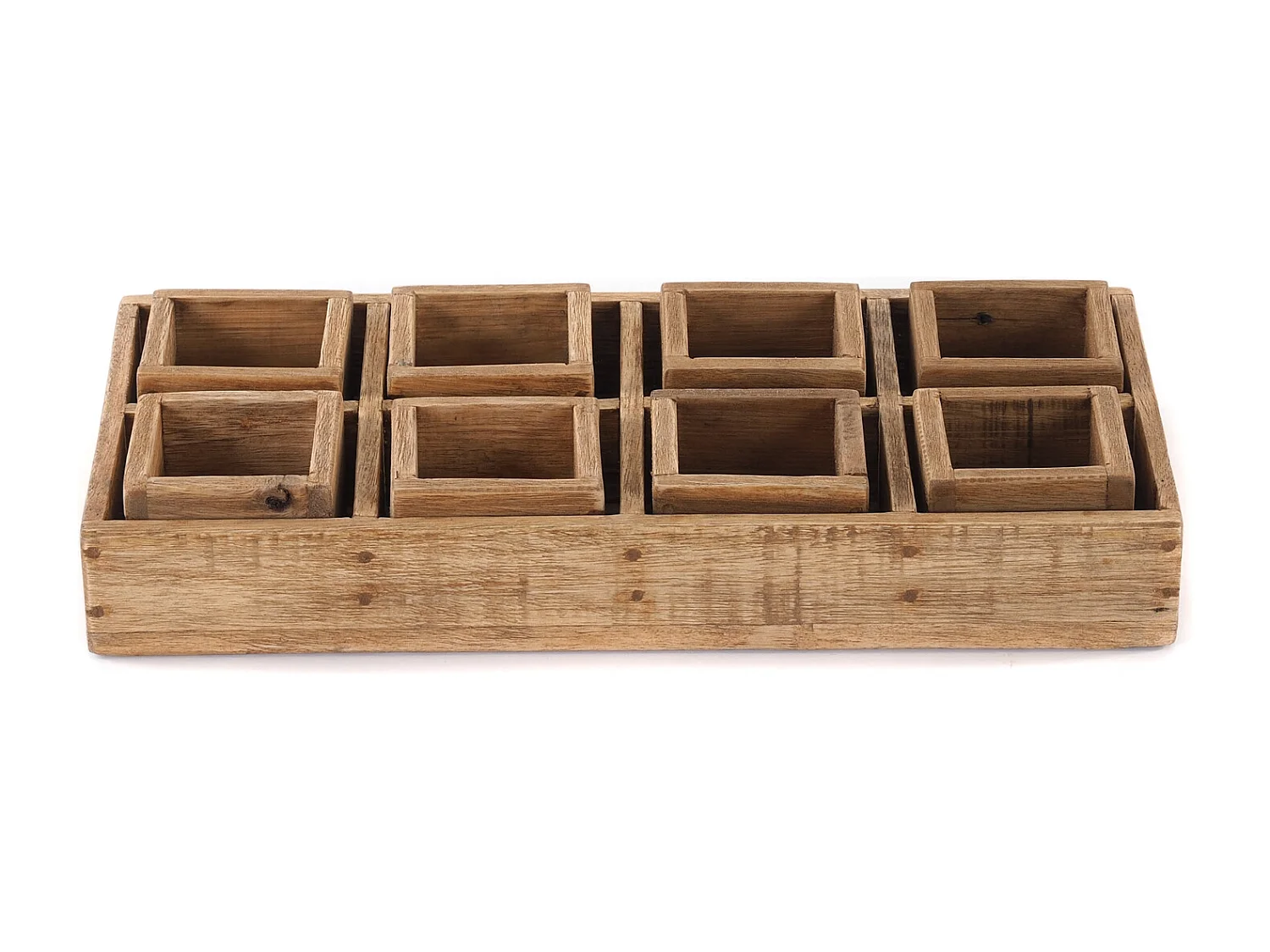 KISTEN-SET Cubo II 7-tlg. Massivholz