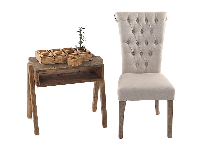 ENSEMBLE DE CAISSES Cubo II 7 pièces Bois massif